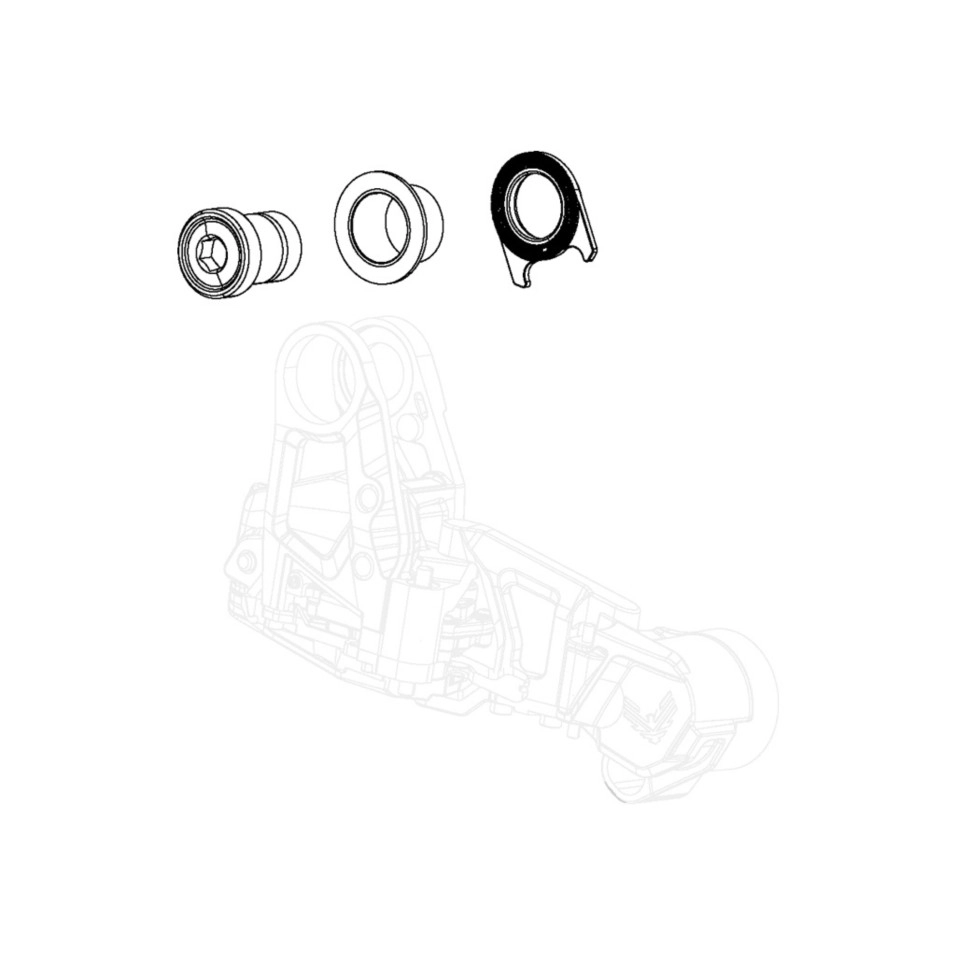 Kit de vis de montage complet Sram Eagle AXS T-Type GX