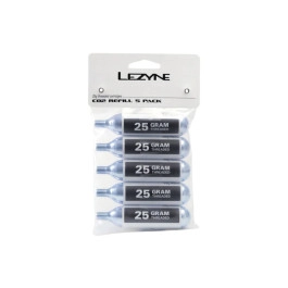Cartucho Lezyne25G Co2 5 Pack