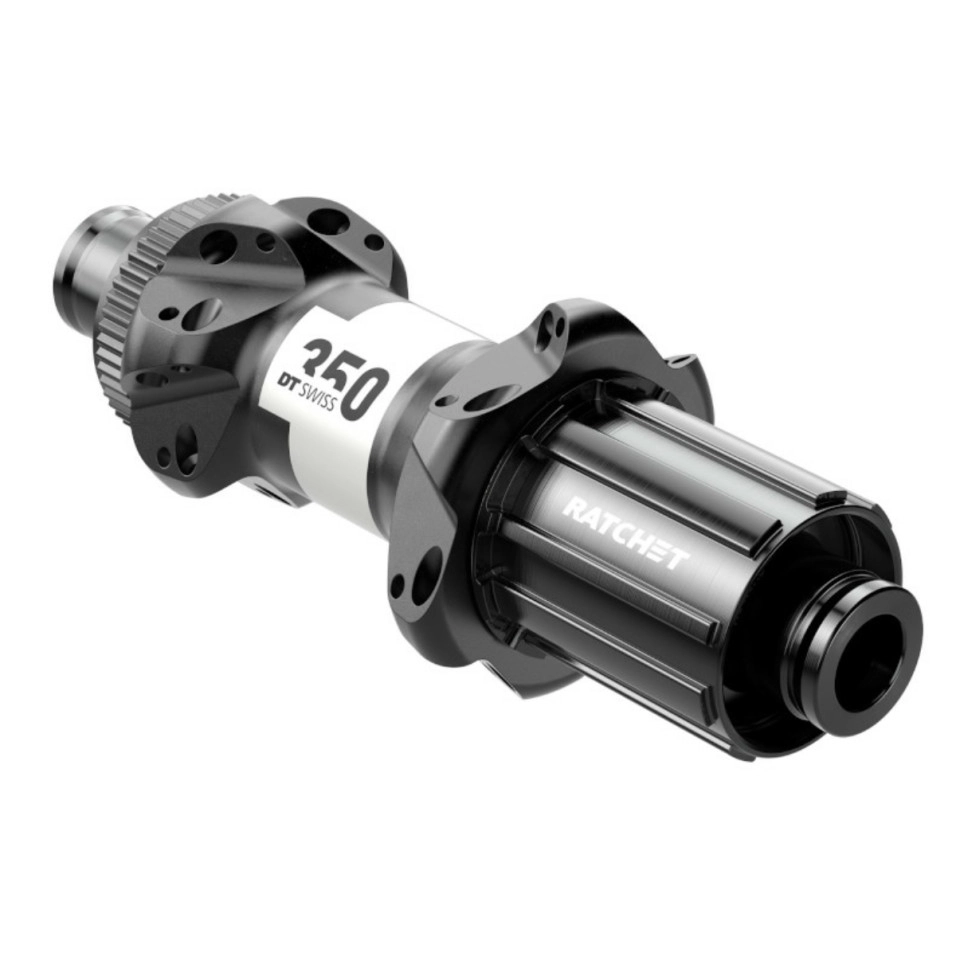 Mozzo posteriore DT 350 Straightpull Strada 24T 12TA 142mm CL Shim 11v