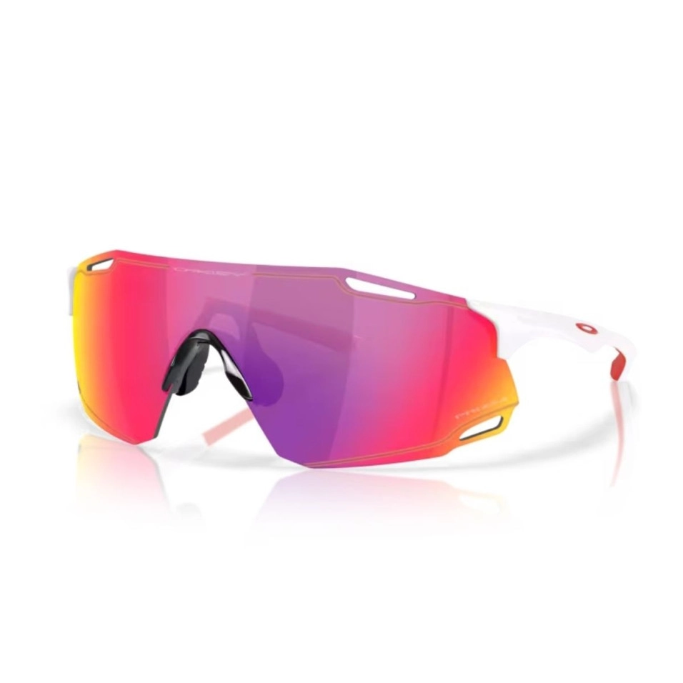 Gafas Oakley CYBR Dyno Polished White/Prizm Road
