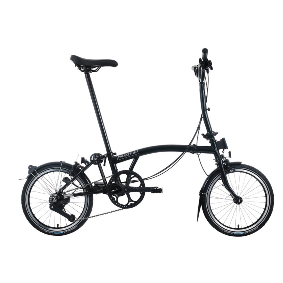 Brompton C-Line 12V Manillar Mid P50 2026 Black Matt - Black Matt