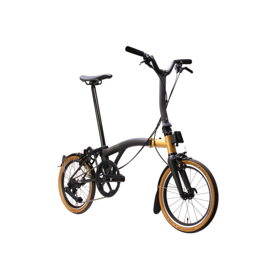 Bicicleta Brompton T-Line Ceratech 4V Manillar Mid P56 2026