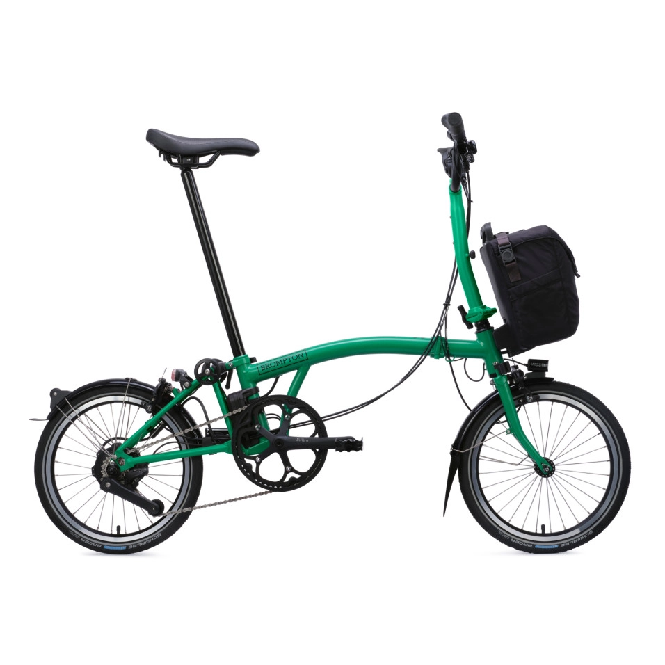 Bicicletta elettrica Brompton C-Line e-Motiq System 4V manubrio centrale P54 2026