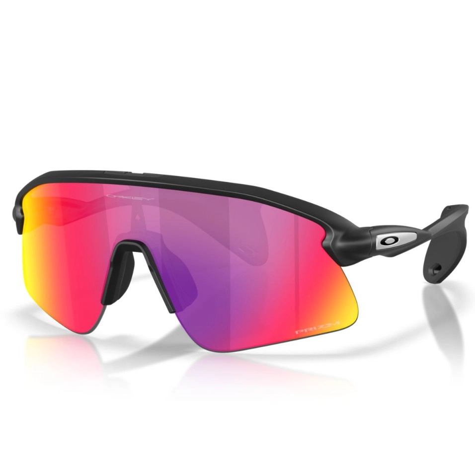 Oakley Stunt Devil Mt Blk mit Prizm Road Brillen