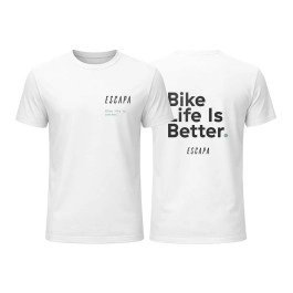 T-shirt Escapa Bike Life Is...