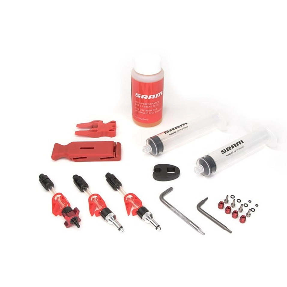 Kit de purge standard pour freins Sram DOT 5.1 V2 (liquide inclus)