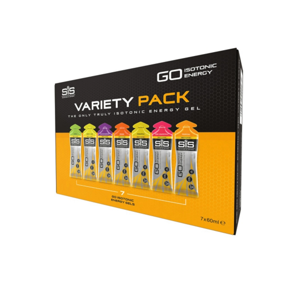 Pack Variety Gel SIS Go Isotonic Energy (7 Geles)