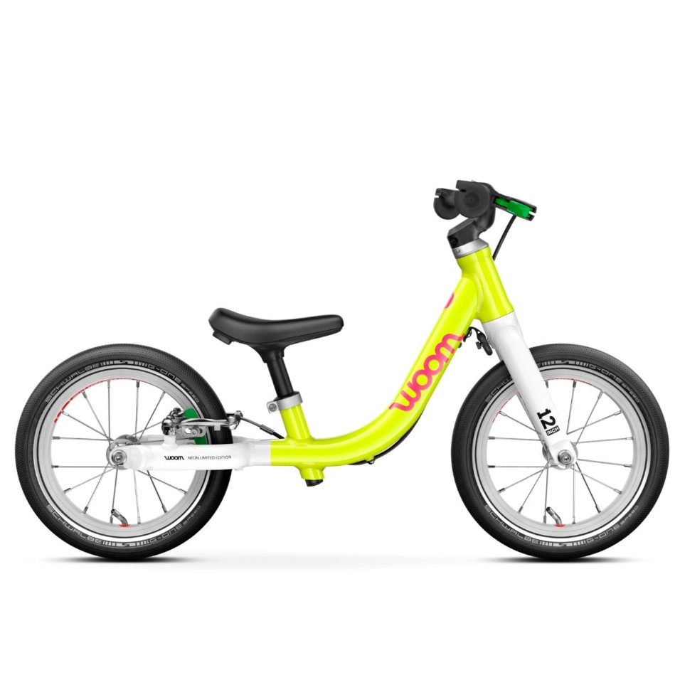 Bicicletta Woom GO 1 Neon Lime Edition 2026