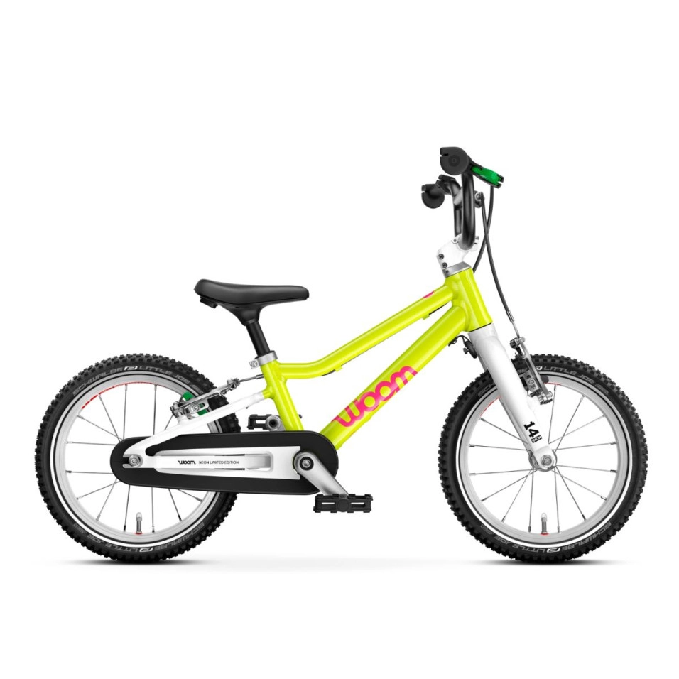 Woom GO 2 Neon Lime Edition 2026 Fahrrad