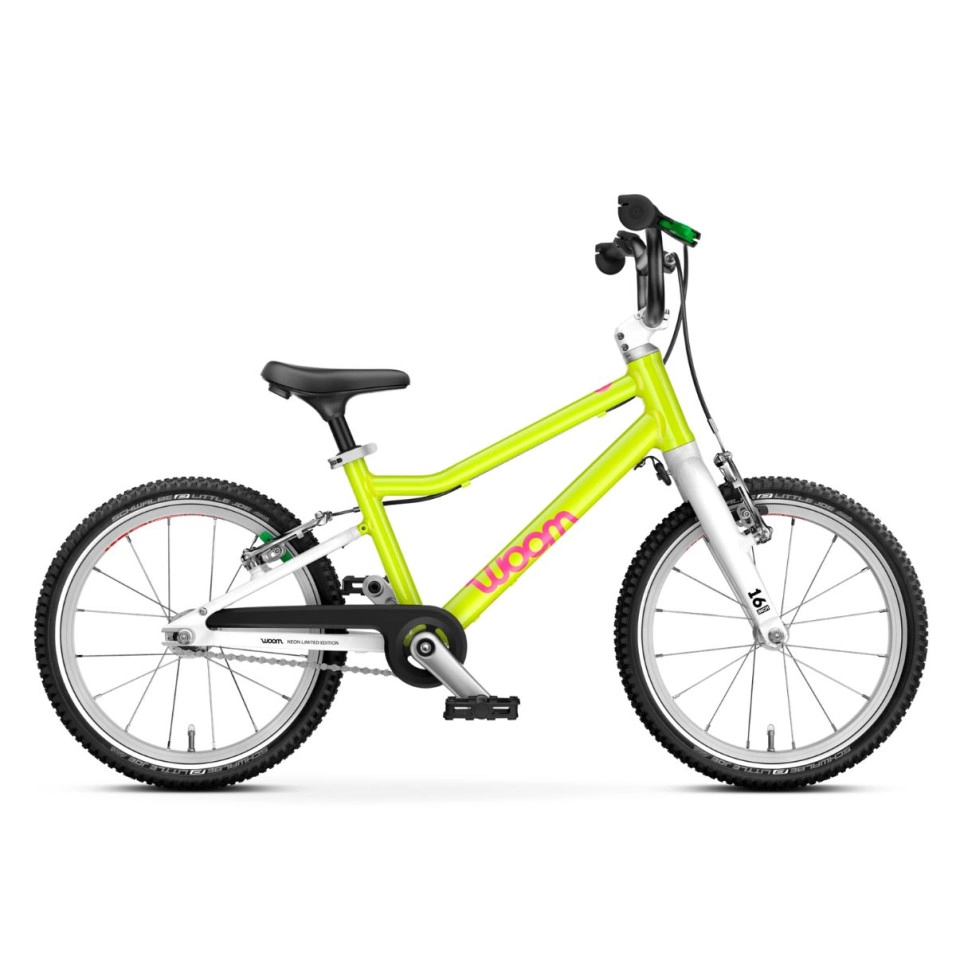 Bicicleta Woom GO 3 Neon Lime Edition 2026