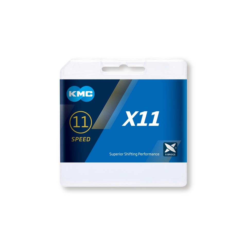 Cadena KMC X11R 118 baules 11V.