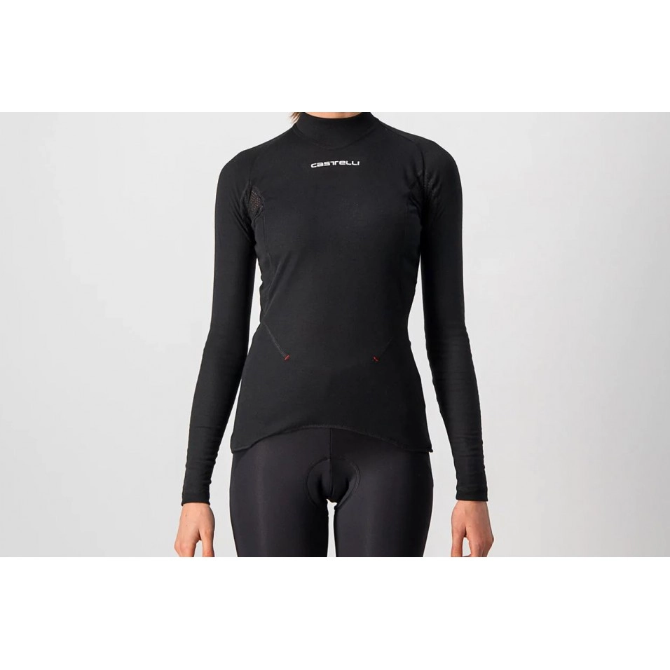 Maglietta a maniche lunghe Castelli Flanders 2 Warm Donna