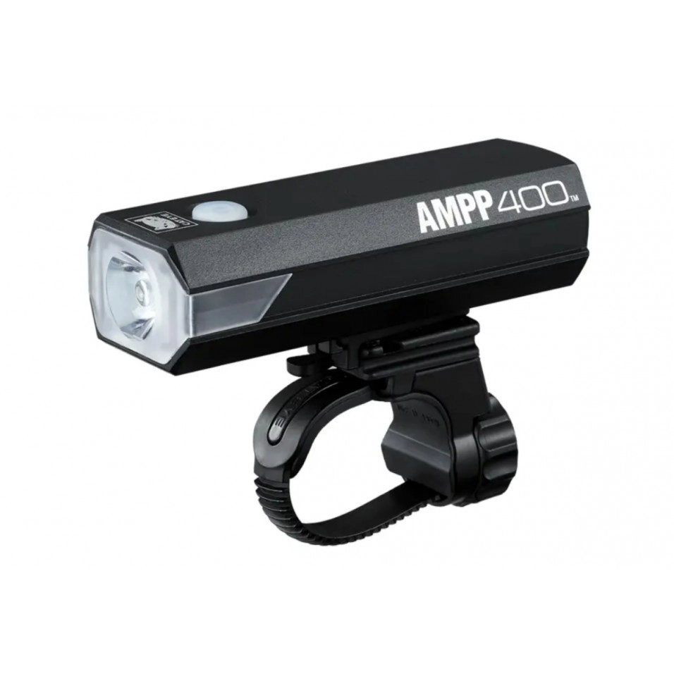 Cateye AMPP 400 wiederaufladbare Stirnlampe