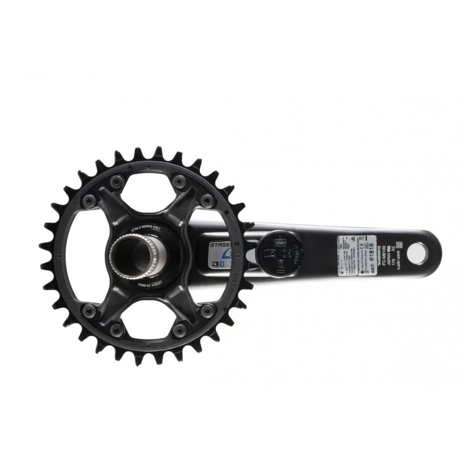 Plato biela Stages Power R - Shimano XT M8120 - R 175mm