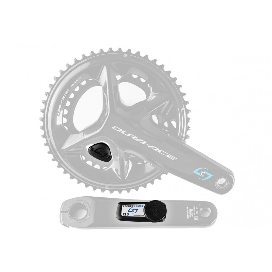Stages Power LR Kurbelgarnitur – Shimano Dura-Ace R9200 – 165 mm