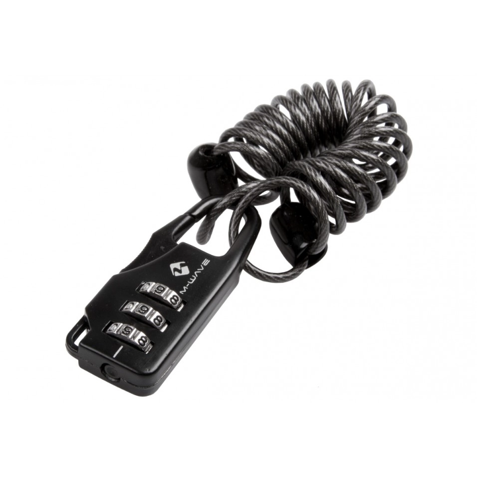 Cable Antirrobo M-Wave espiral PD 3 L