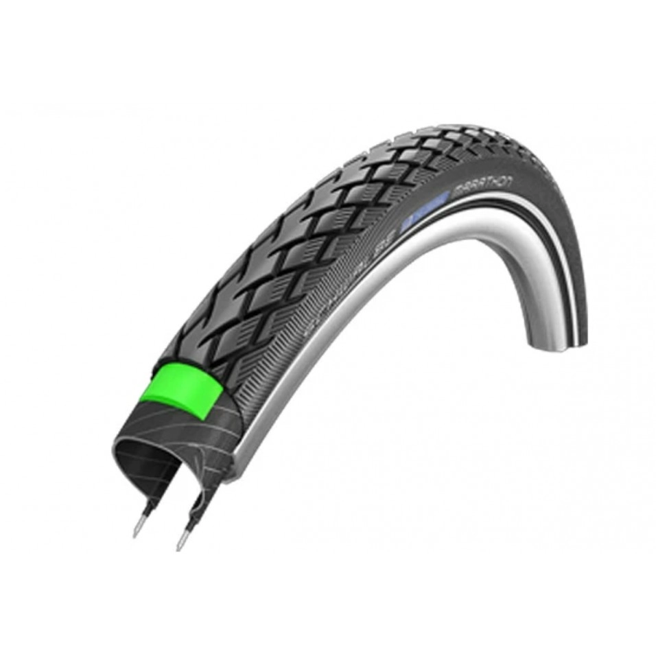 Coberta Schwalbe Marathon GreenGuard TwinSkin 16 Reflectant