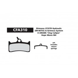 Pastiglie Disco EBC Hope M4...