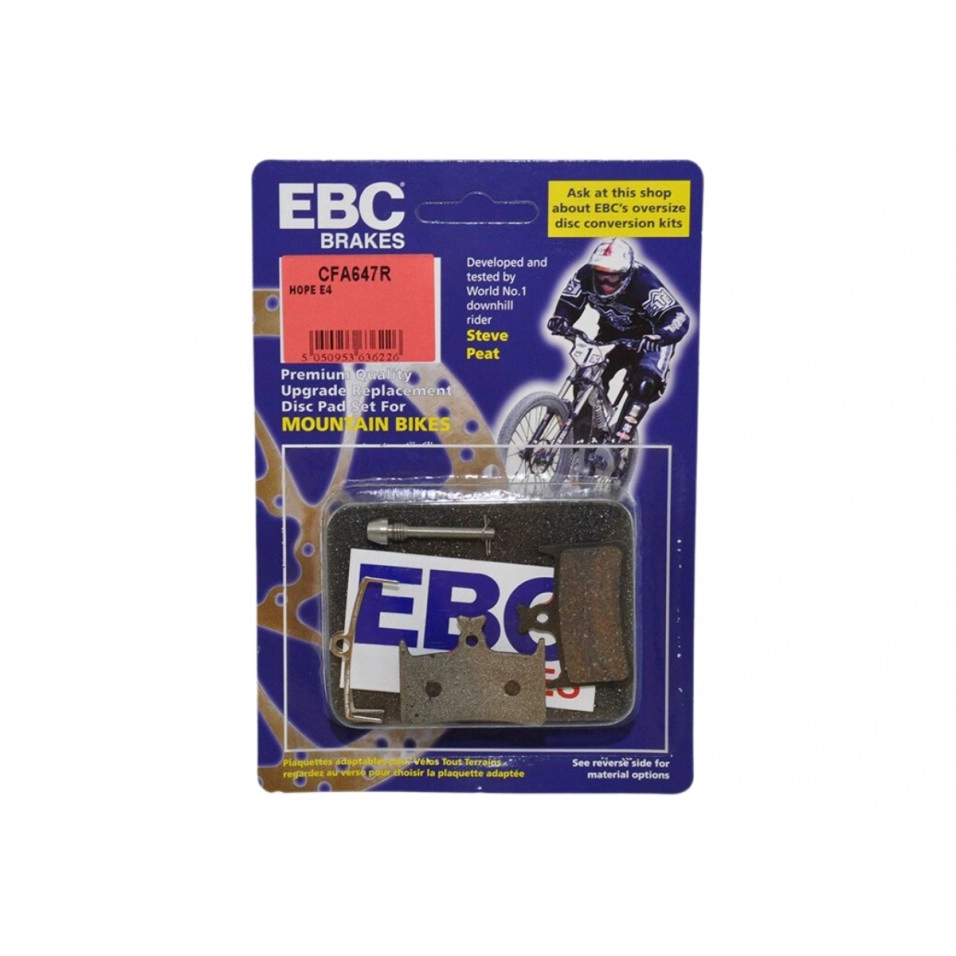 Pastilles Disc EBC Hope E4 Vermelles CFA647R