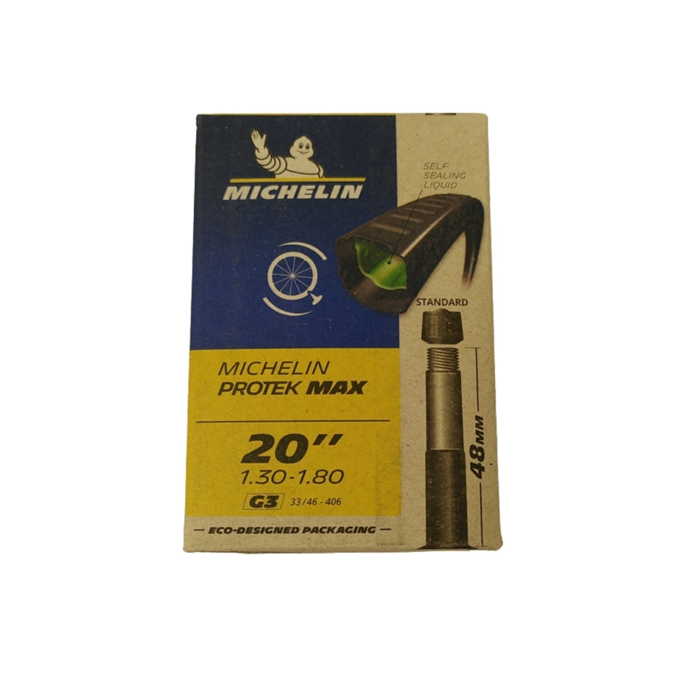 Chambre à Air Michelin G3 Protek Max 20 48mm Valve Schrader