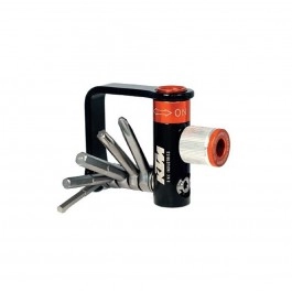 Multiherramienta KTM 5 funciones y inflador de CO2.